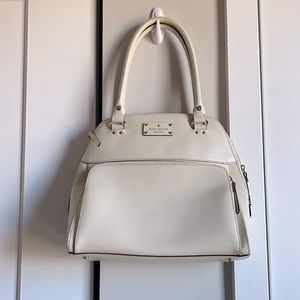Cream Kate Spade Handbag